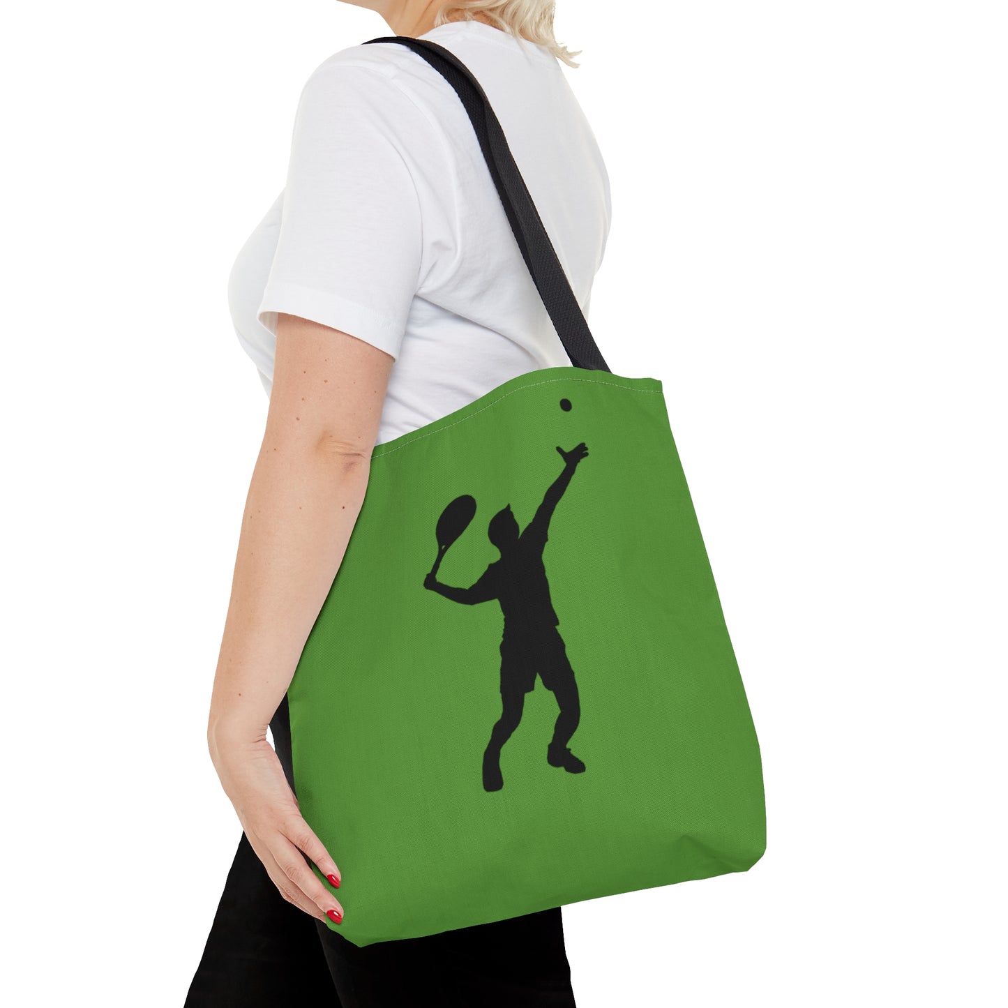 Tote Bag: Tennis Green