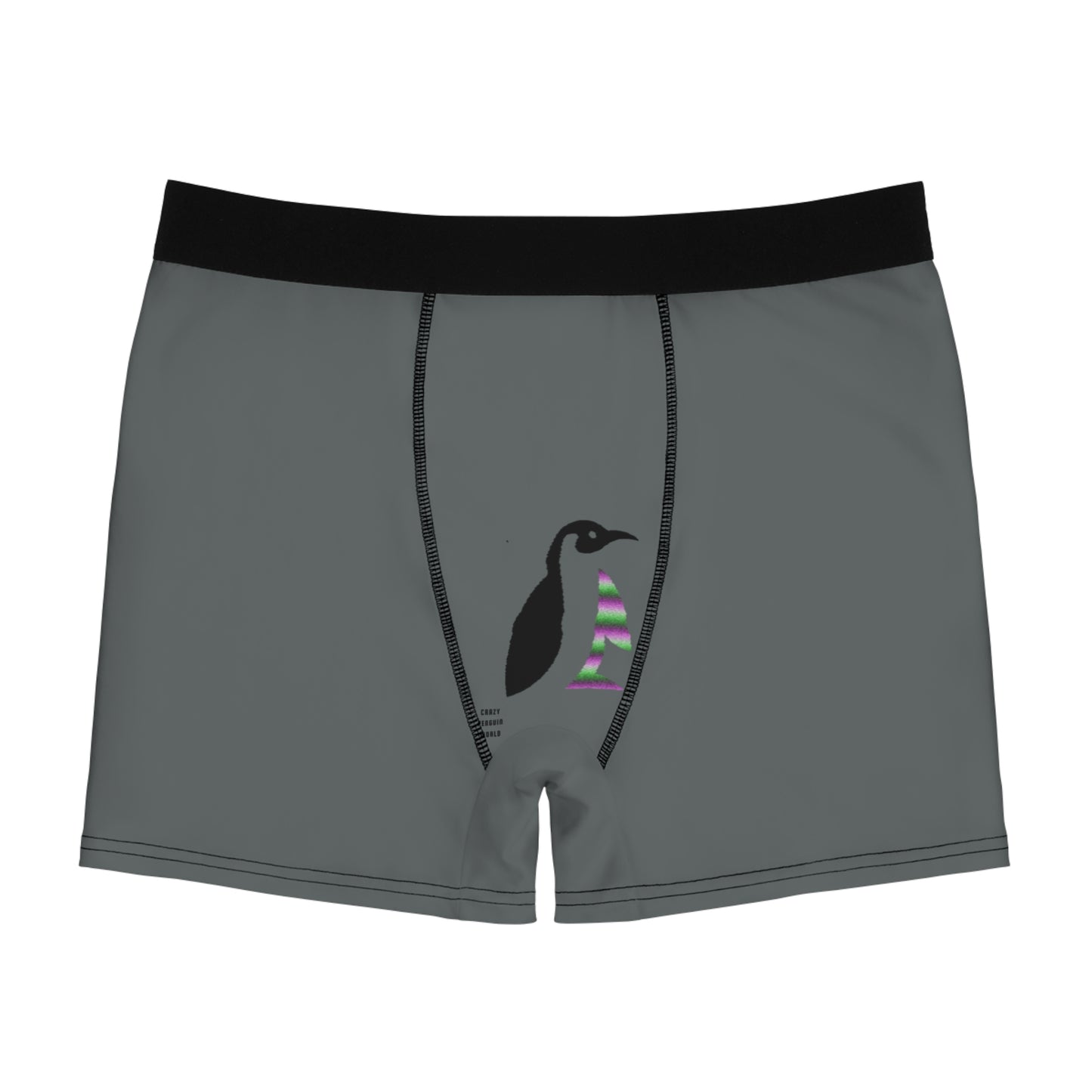 Men's Boxer Briefs Football Dark Grey