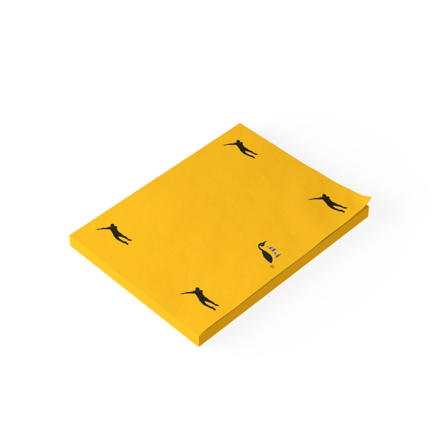 Post-it® Note Pads: Dance Yellow