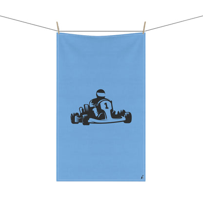 Kitchen Towel: Racing Lite Blue