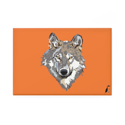 Button Magnet, Rectangle (1 & 10 pcs): Wolves Crusta