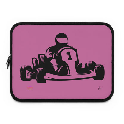 Laptop Sleeve: Racing Lite Pink