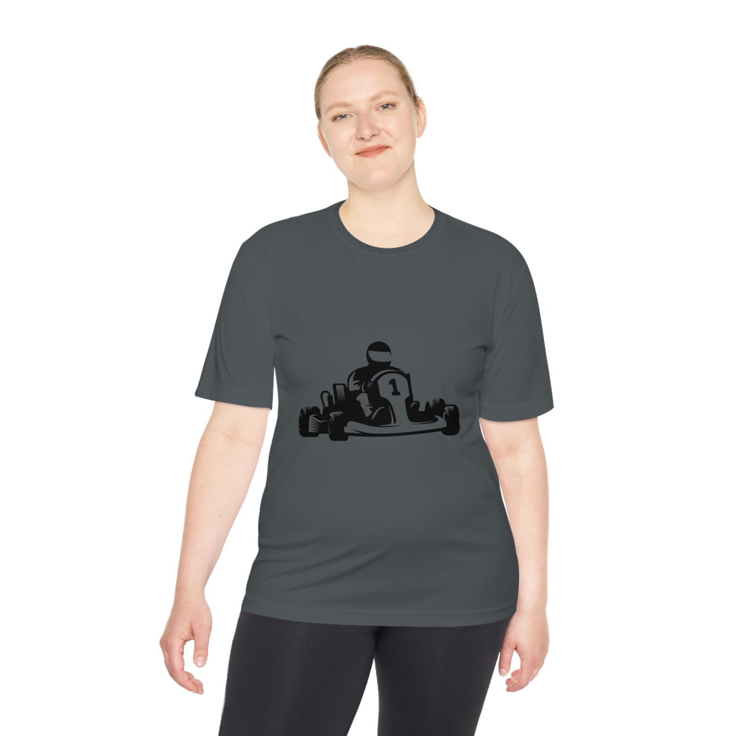 Moisture Wicking Tee: Racing #1