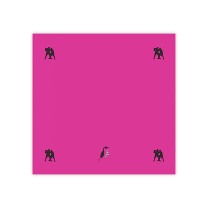 Post-it® Note Pads: Basketball Pink