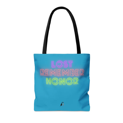 Tote Bag: Music Turquoise