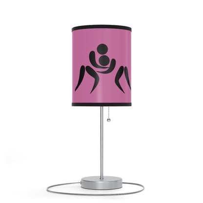 Lamp on a Stand, US|CA plug: Wrestling Lite Pink