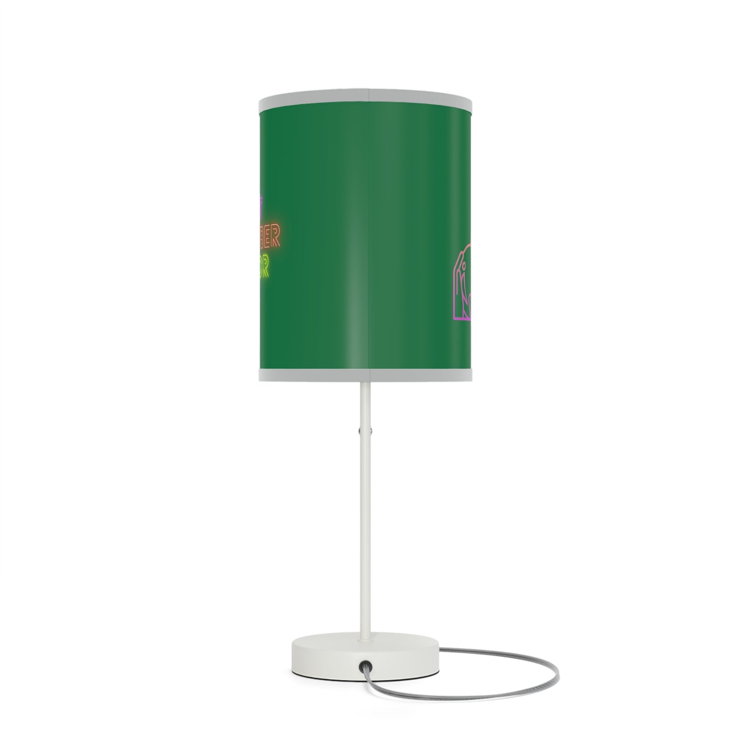 Lamp on a Stand, US|CA plug: Bowling Dark Green