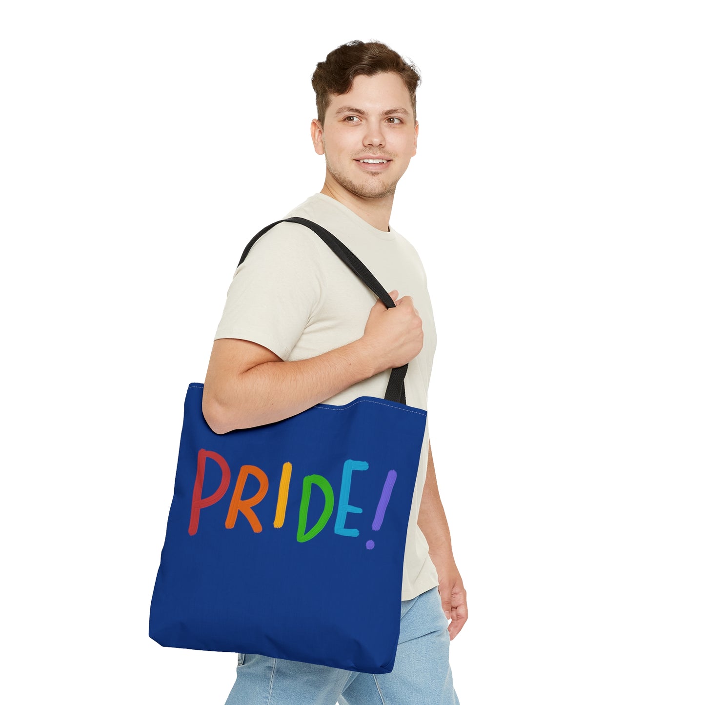 Tote Bag: LGBTQ Pride Dark Blue