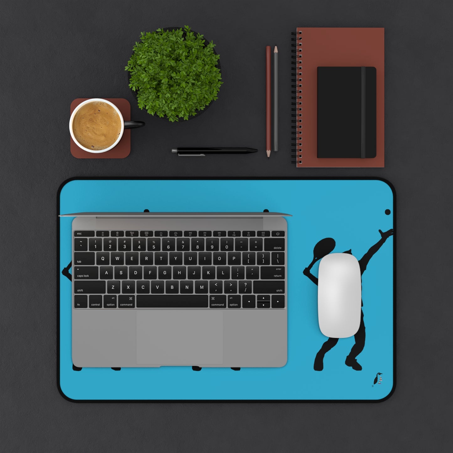 Desk Mat: Tennis Turquoise