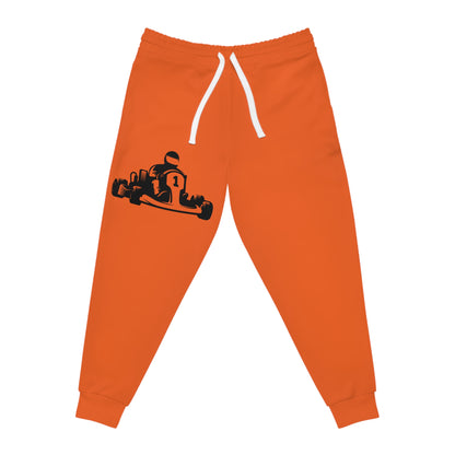 Athletic Joggers: Racing Orange