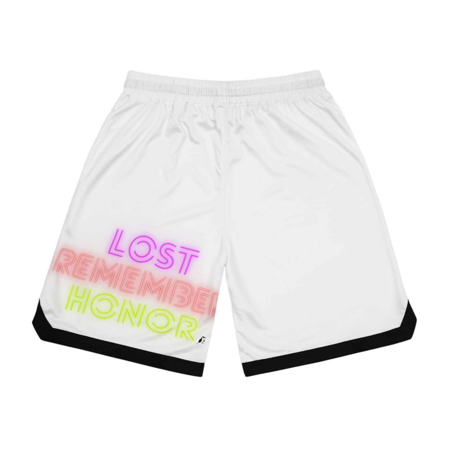 Basketball Rib Shorts: Wrestling White