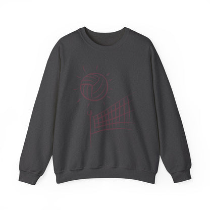 Unisex Heavy Blend™ Crewneck Sweatshirt: Volleyball #2