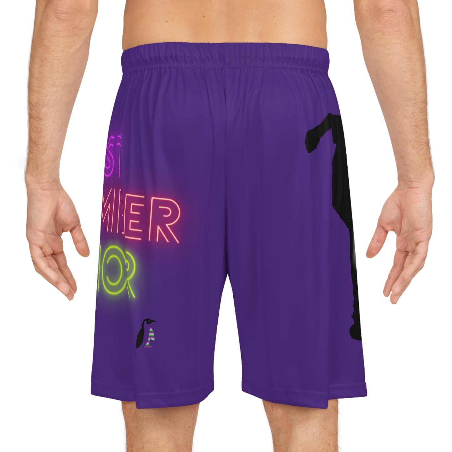 Basketball Shorts: Skateboarding Purple