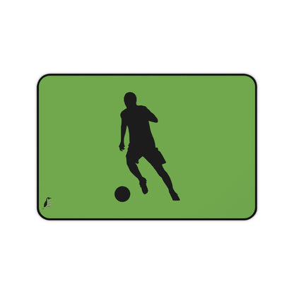 Desk Mat: Soccer Green