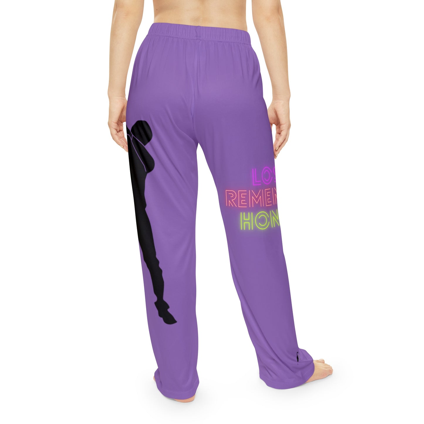 Women's Pajama Pants: Dance Lite Purple