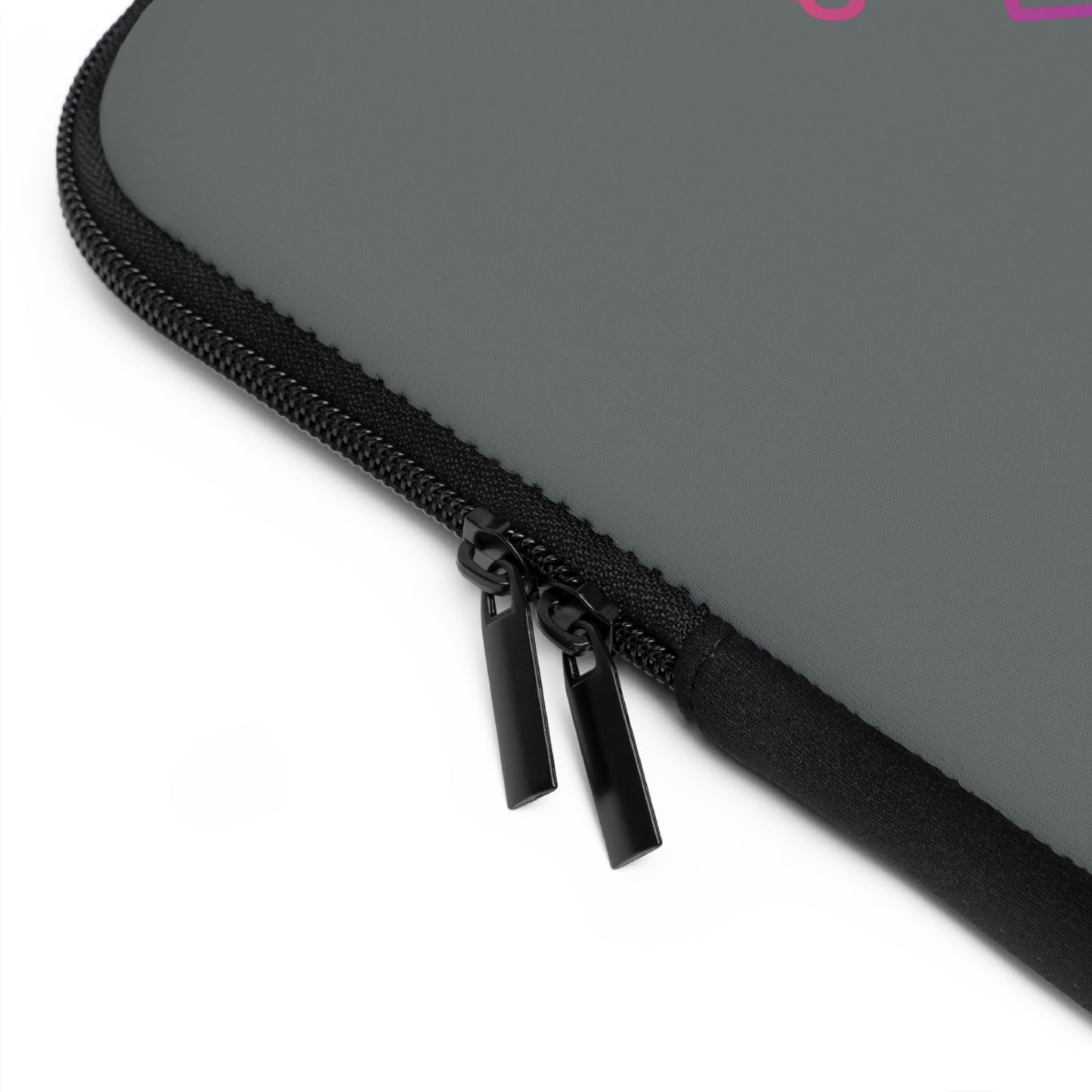 Laptop Sleeve: Music Dark Grey