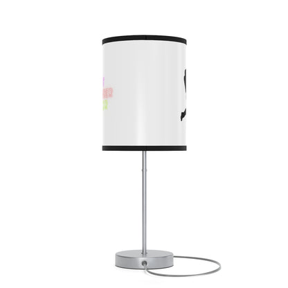 Lamp on a Stand, US|CA plug: Baseball White