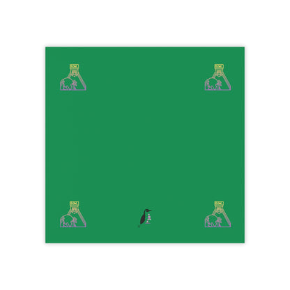 Post-it® Note Pads: Bowling Dark Green