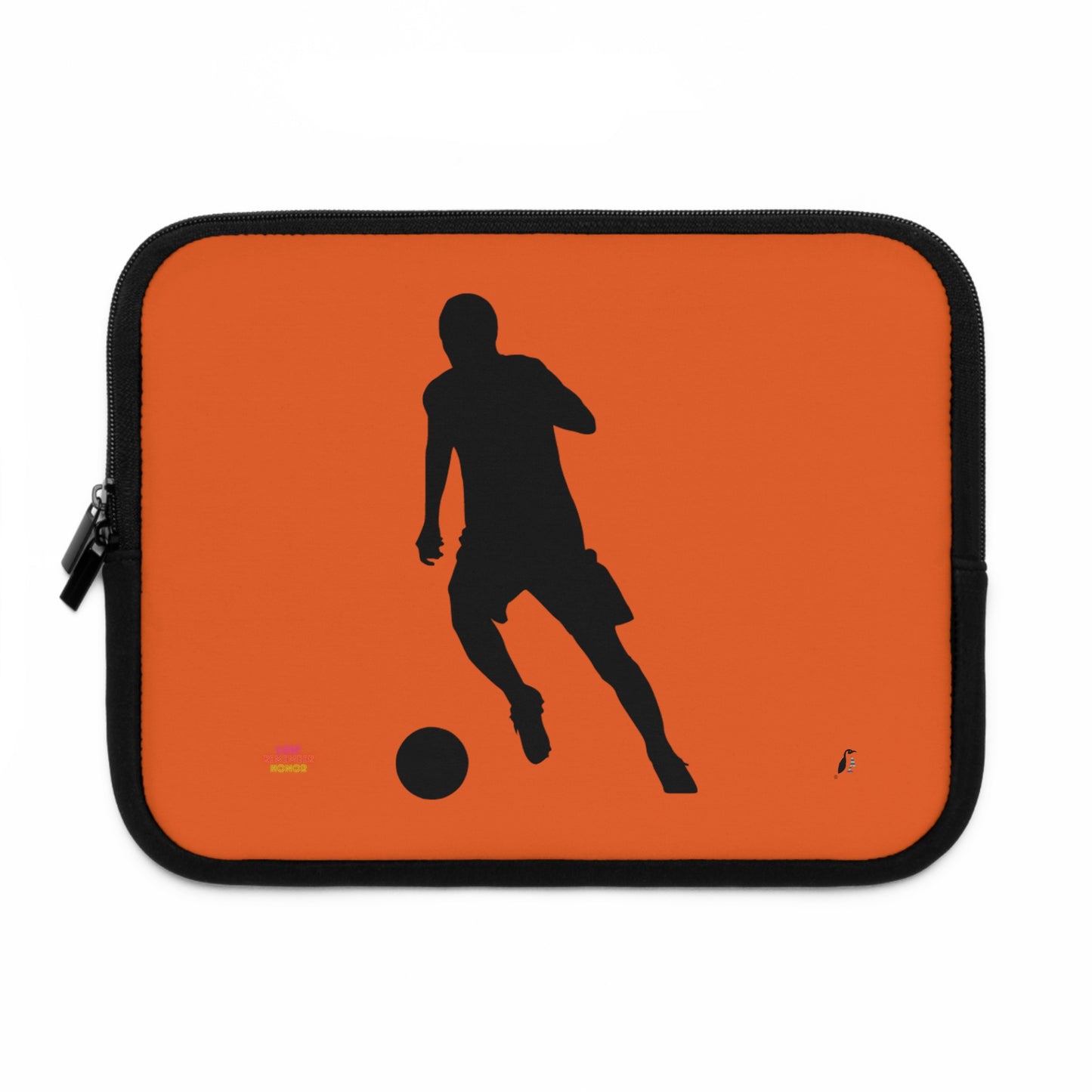 Laptop Sleeve: Soccer Orange