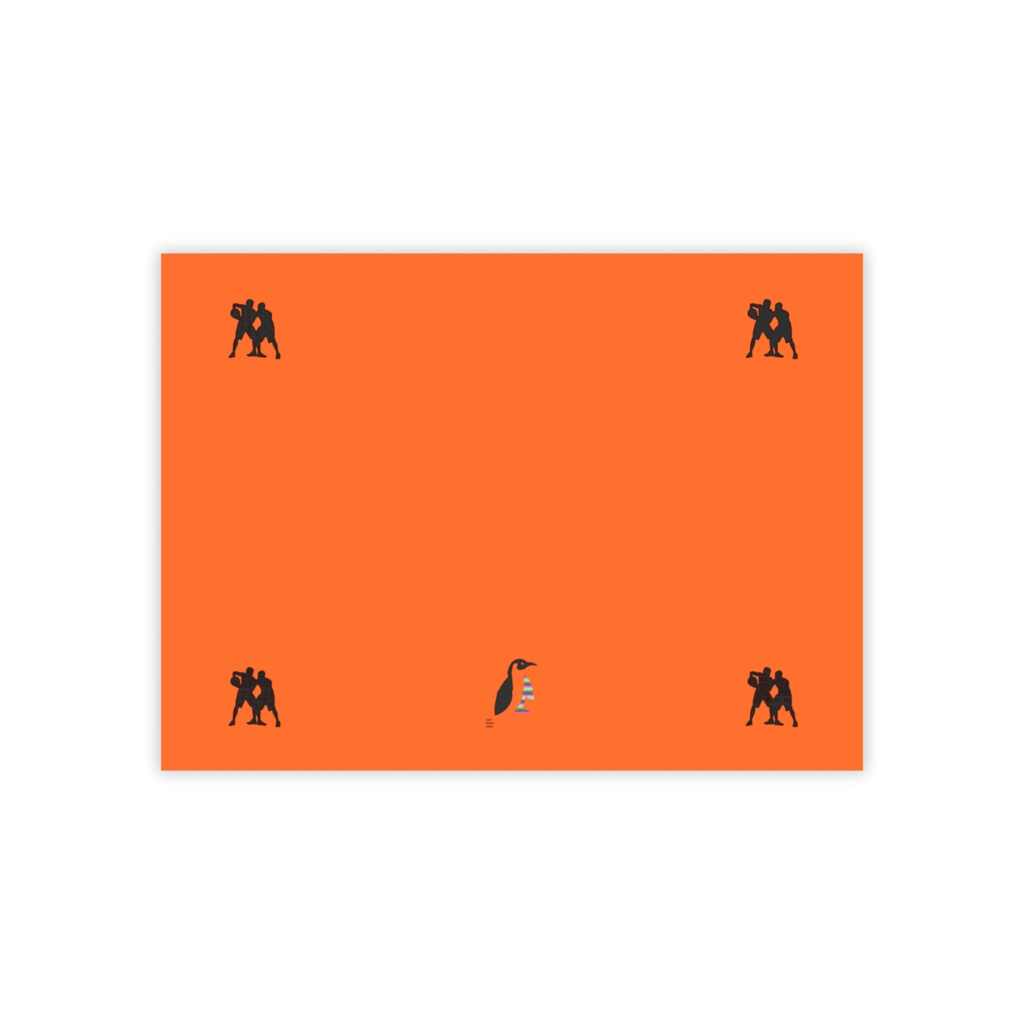 Post-it® Note Pads: Basketball Orange