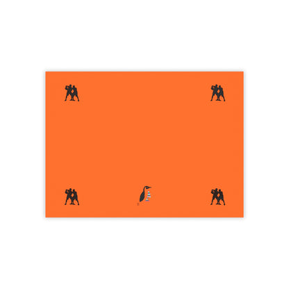 Post-it® Note Pads: Basketball Orange