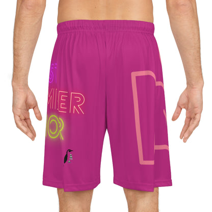 Basketball Shorts: Fight Cancer Pink