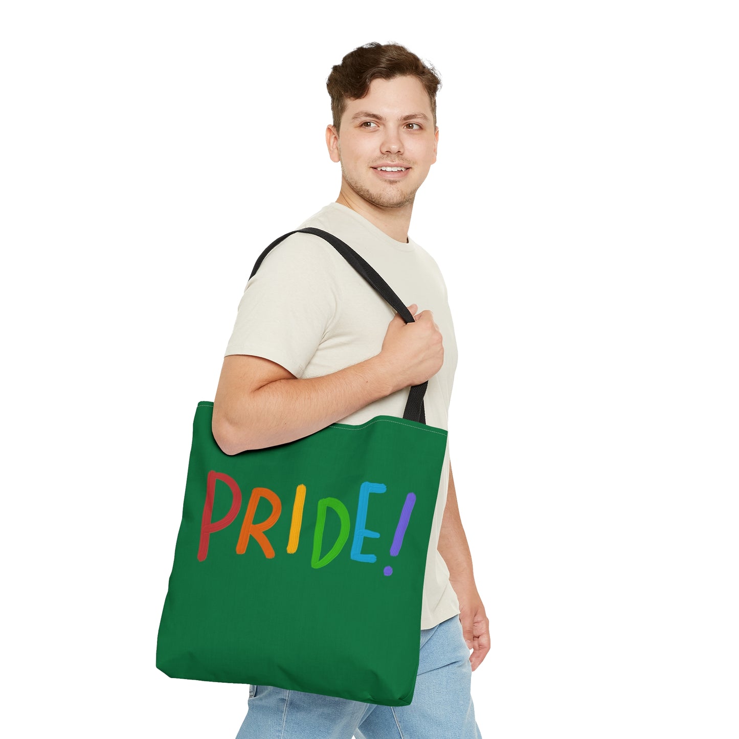 Tote Bag: LGBTQ Pride Dark Green