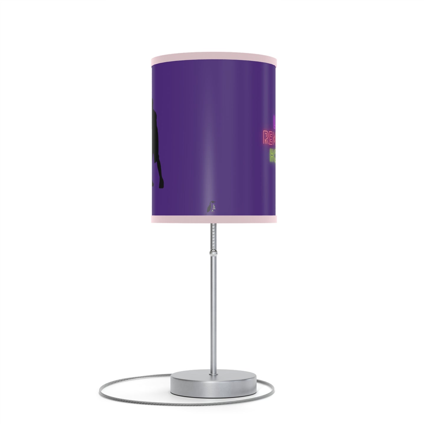 Lamp on a Stand, US|CA plug: Basketball Purple