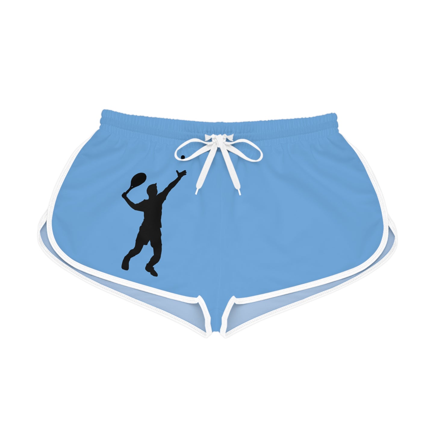 Women's Relaxed Shorts: Tennis Lite Blue