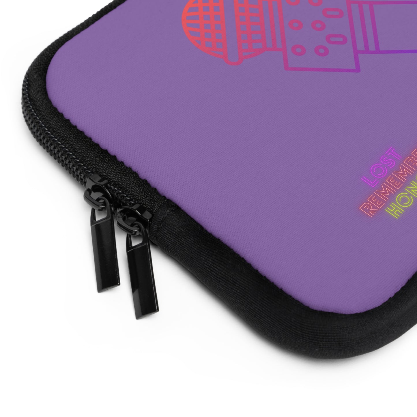 Laptop Sleeve: Music Lite Purple