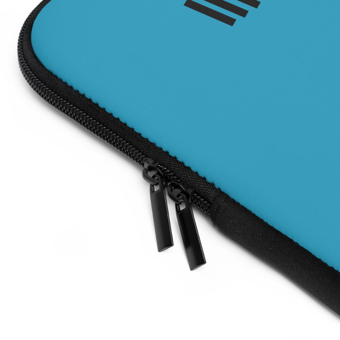 Laptop Sleeve: Weightlifting Turquoise