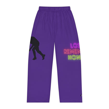 Women's Pajama Pants: Hockey Purple