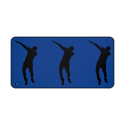 Desk Mat: Dance Dark Blue