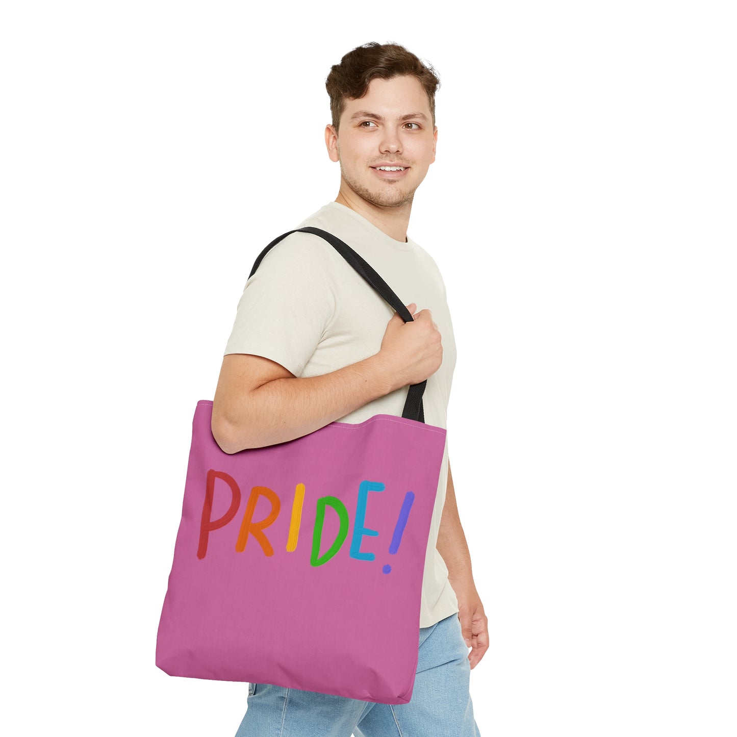 Tote Bag: LGBTQ Pride Lite Pink