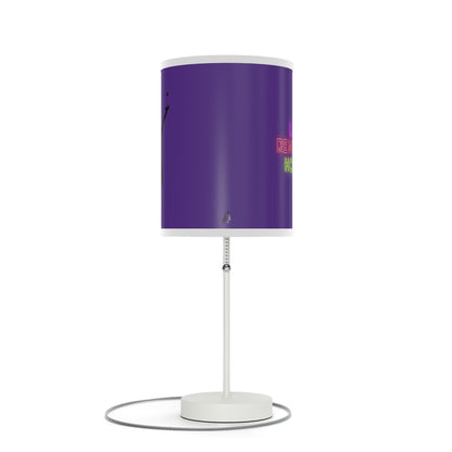 Lamp sa isang Stand, US|CA plug: Tennis Purple 