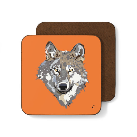 Hardboard Back Coaster: Wolves Crusta