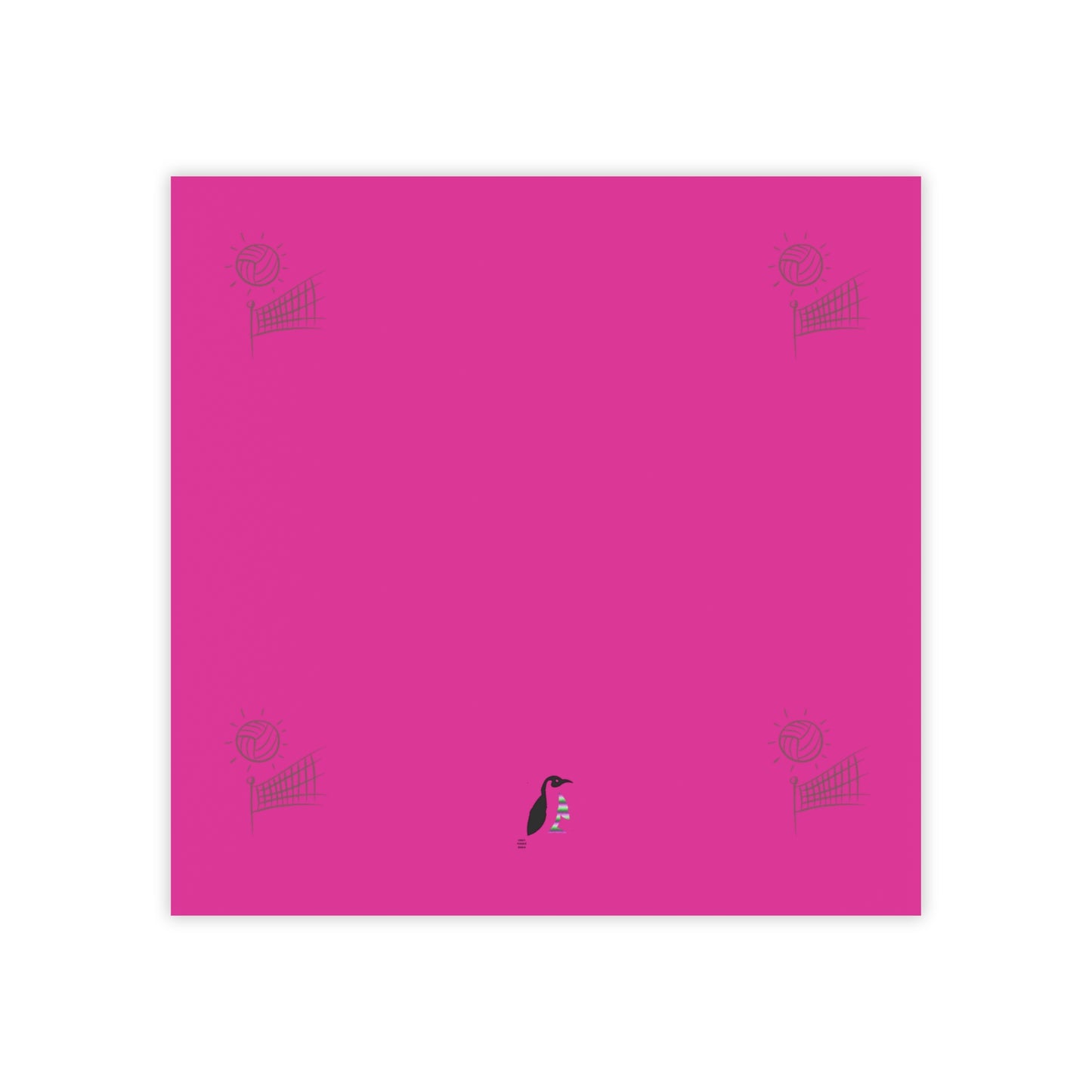 Post-it® Note Pads: Volleyball Pink