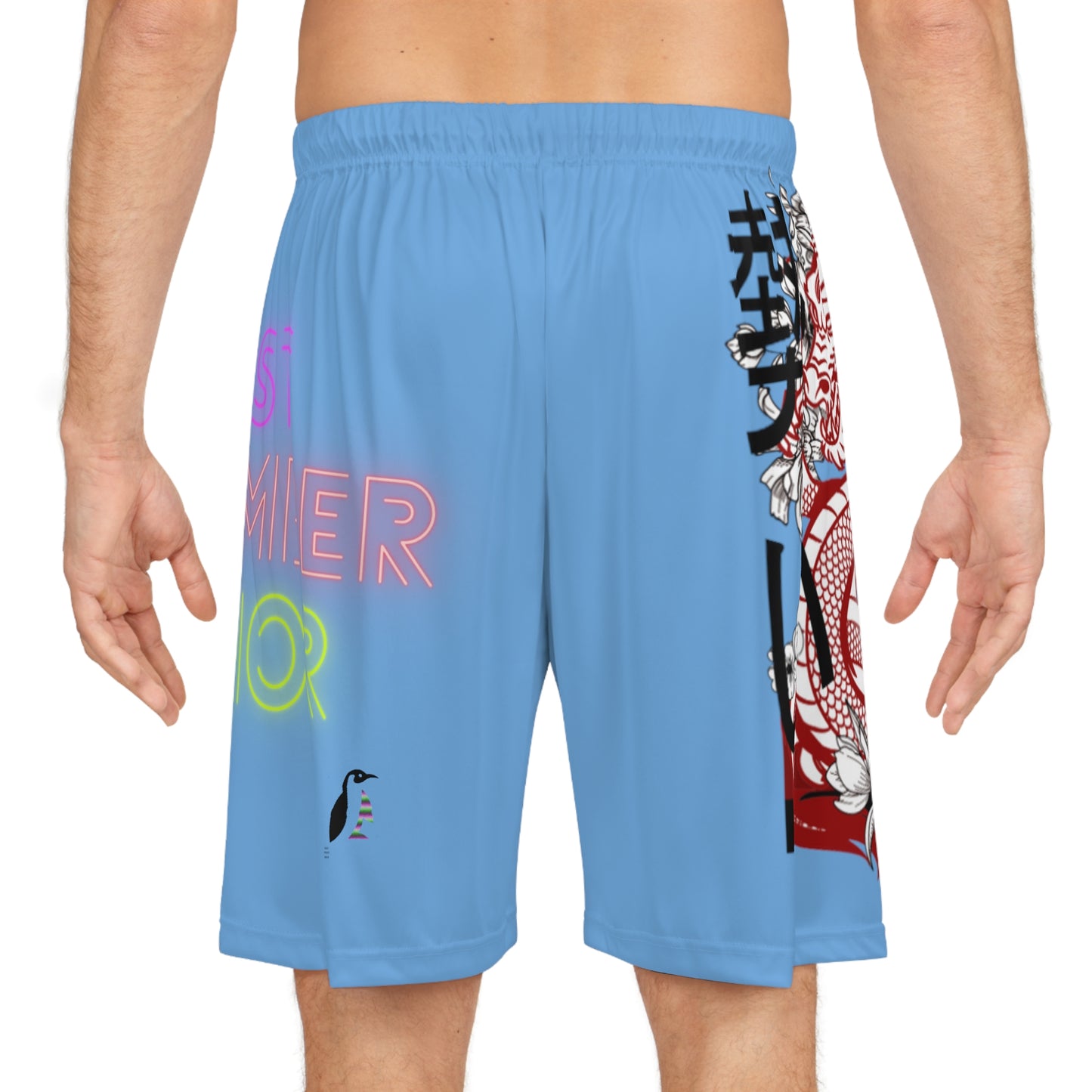 Basketball Shorts: Dragons Lite Blue