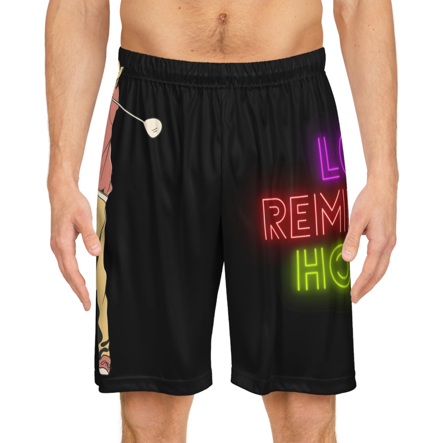 Basketball Shorts: Golf Black