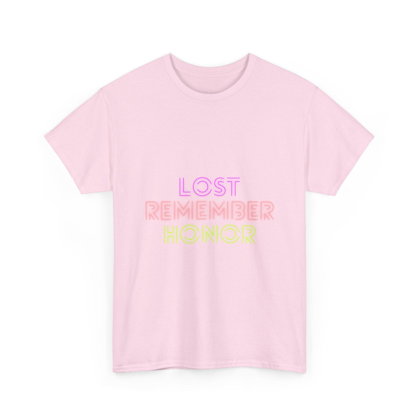 Heavy Cotton Tee: Lost Remember Honor #3