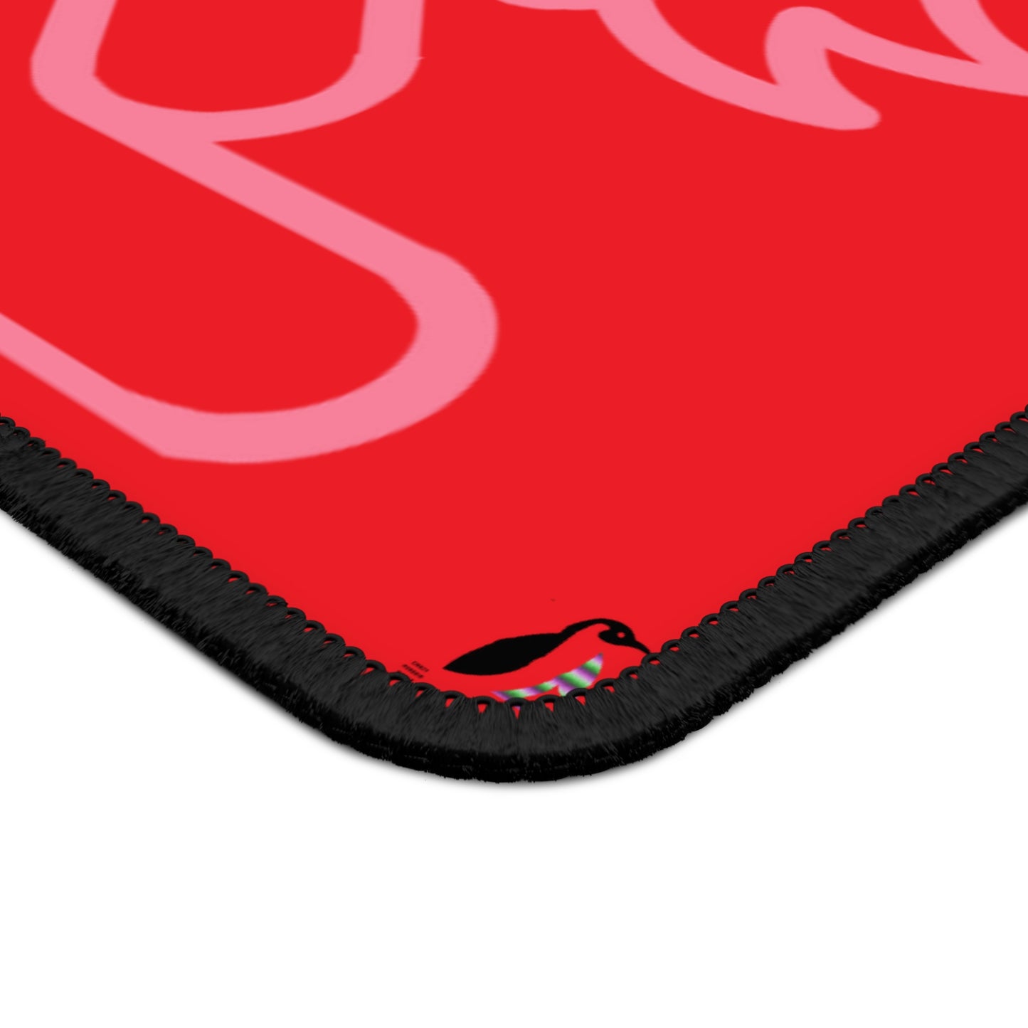 Gaming Mouse Pad: Fight Cancer Red