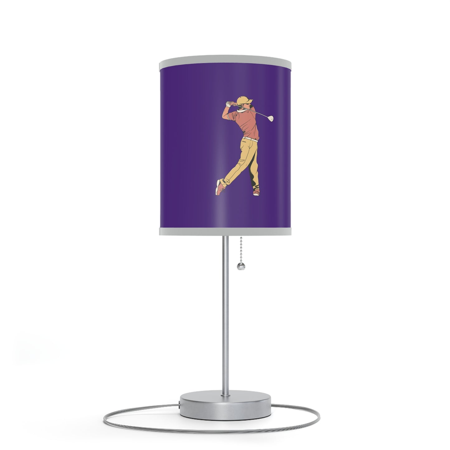 Lamp on a Stand, US|CA plug: Golf Purple