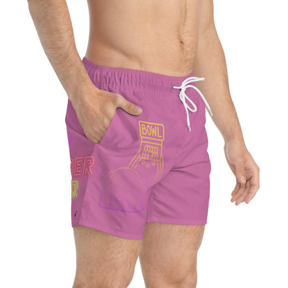 Swim Trunks: Bowling Lite Pink