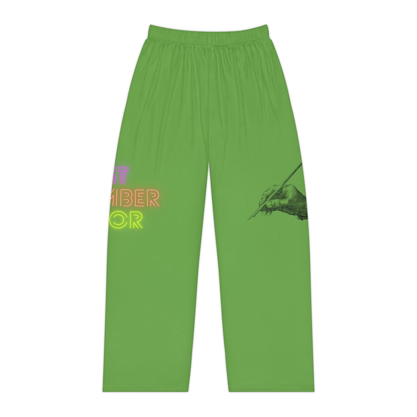 Women's Pajama Pants: Writing Green