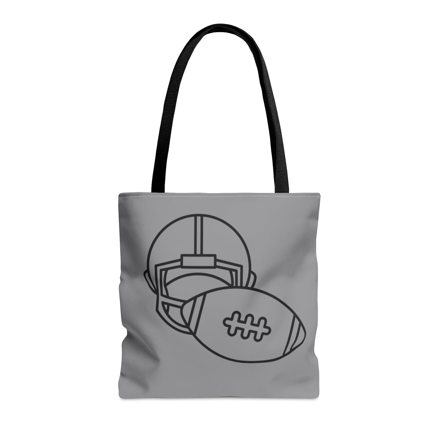 Tote Bag: Football Grey