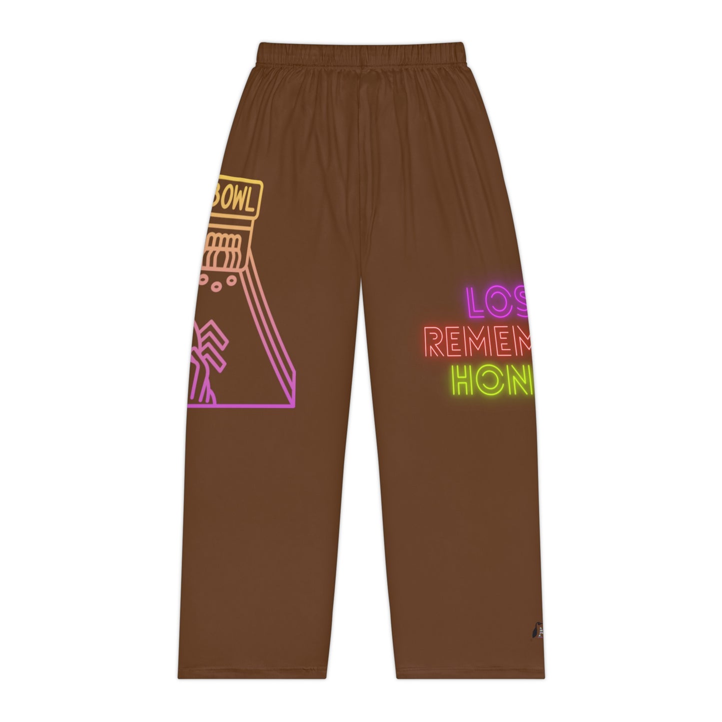 Women's Pajama Pants: Bowling Brown