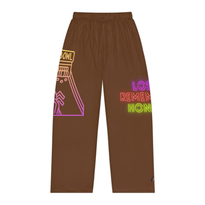 Women's Pajama Pants: Bowling Brown