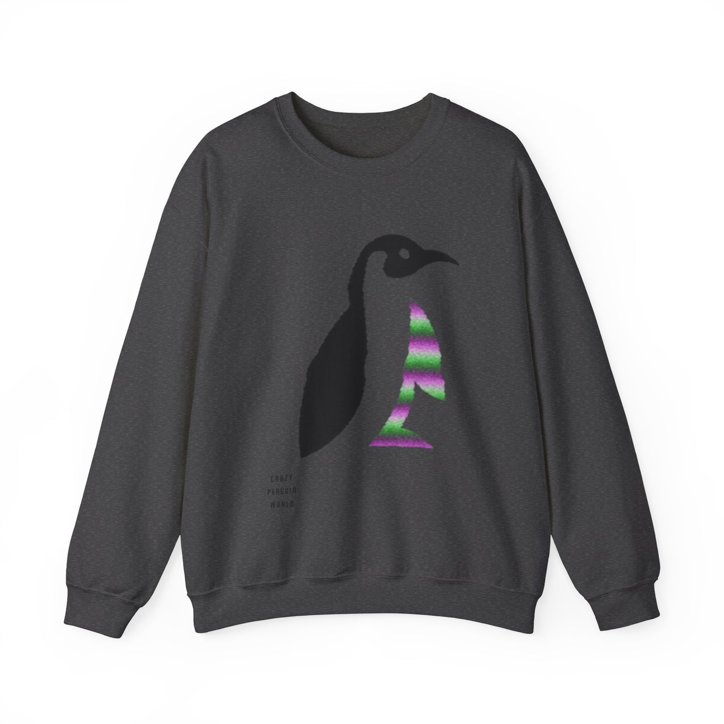 Heavy Blend™ Crewneck Sweatshirt: Crazy Penguin World Logo #2