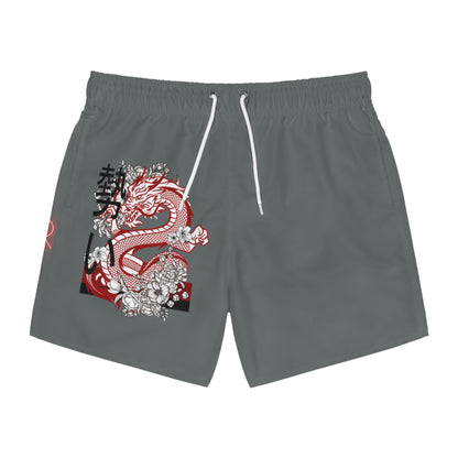 Swim Trunks: Dragons Dark Grey