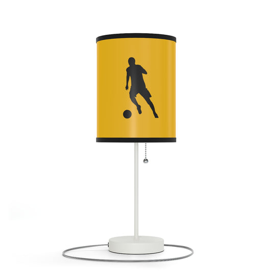 Lamp on a Stand, US|CA plug: Soccer Yellow